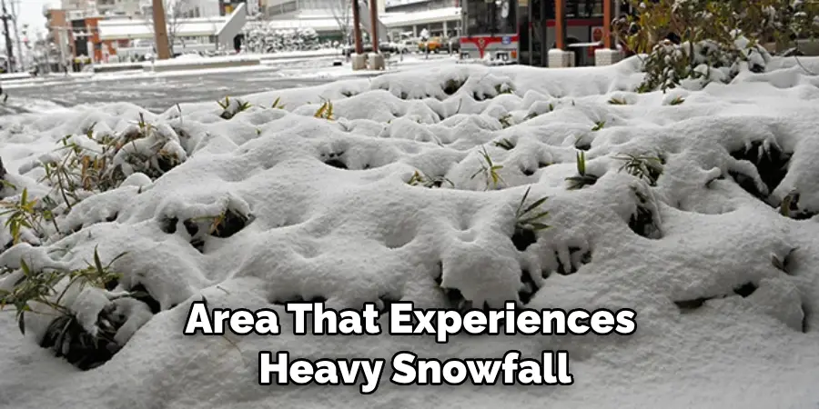 Area That Experiences Heavy Snowfall