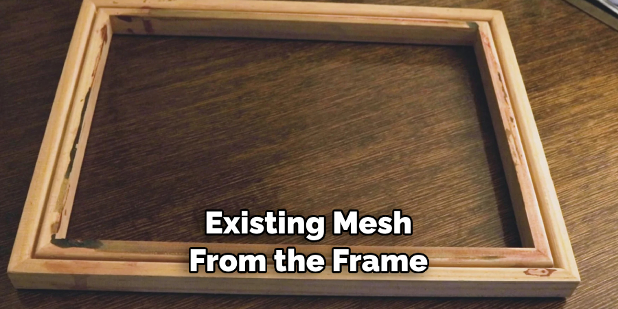 Existing Mesh From the Frame