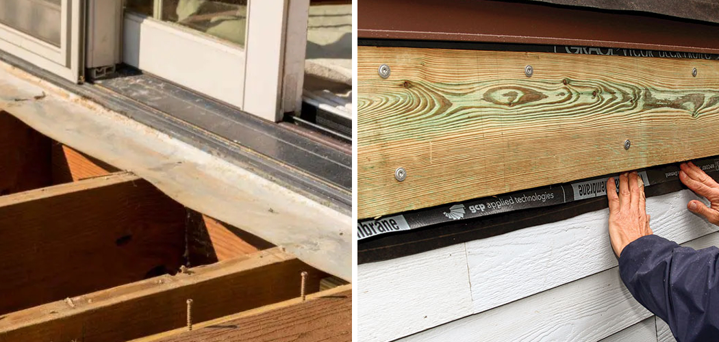 How to Attach Flashing to Wood