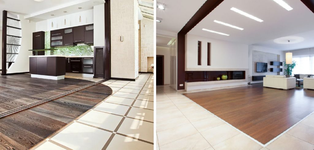 How to Combine Tile and Wood Flooring