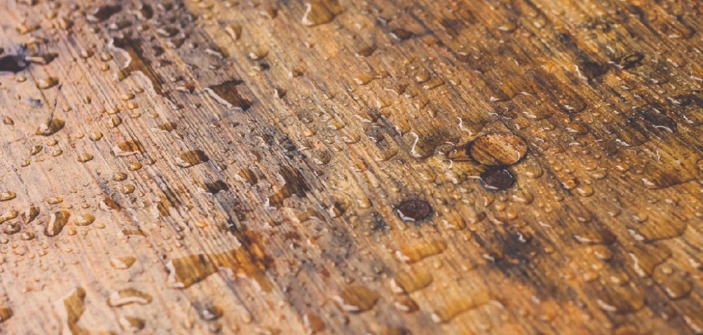 How to Fix Wet Wood Floor