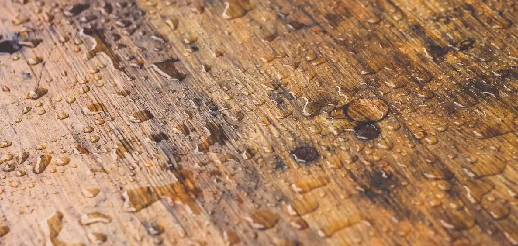 How to Fix Wet Wood Floor