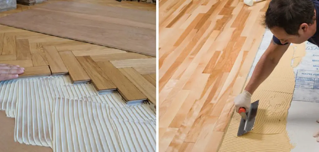 How to Glue Wood Flooring