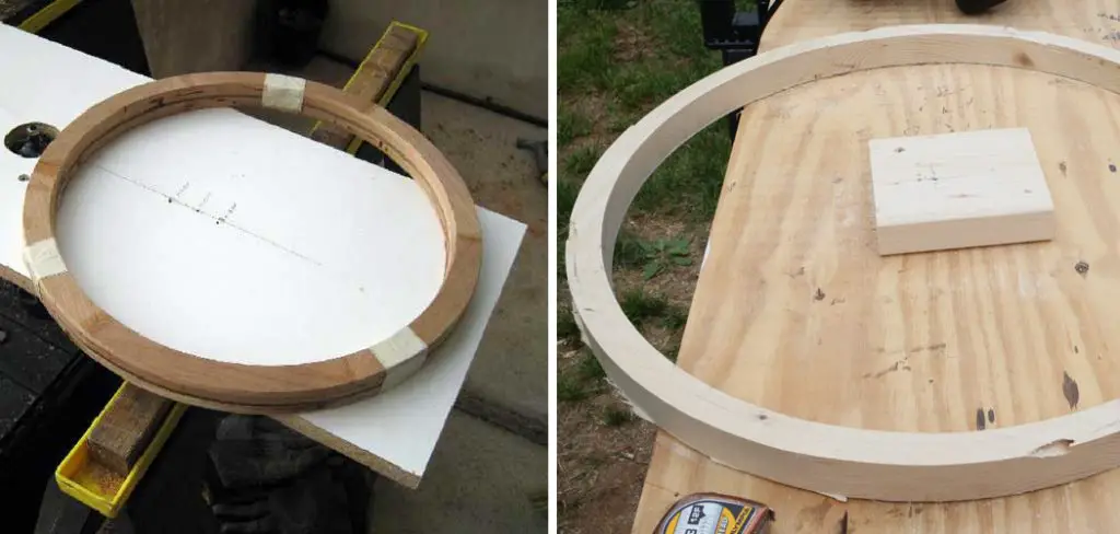 How to Make a Wooden Circle Frame