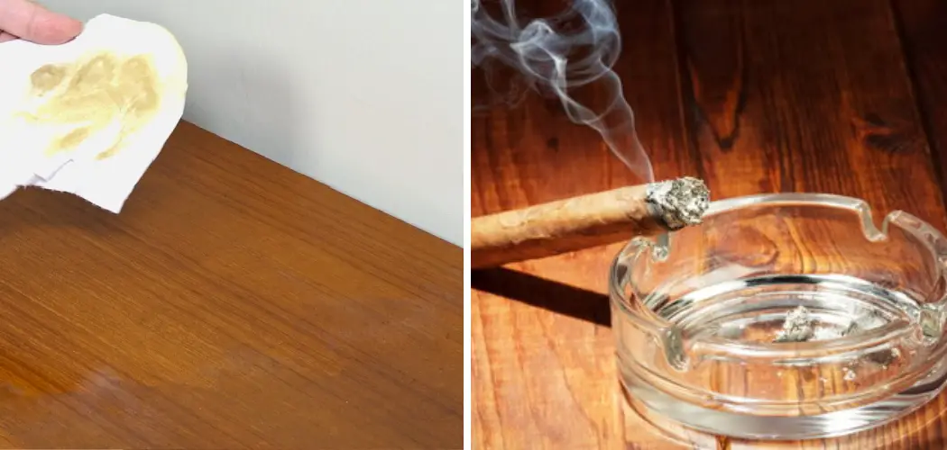 How to Remove Cigarette Smell From Wood Furniture