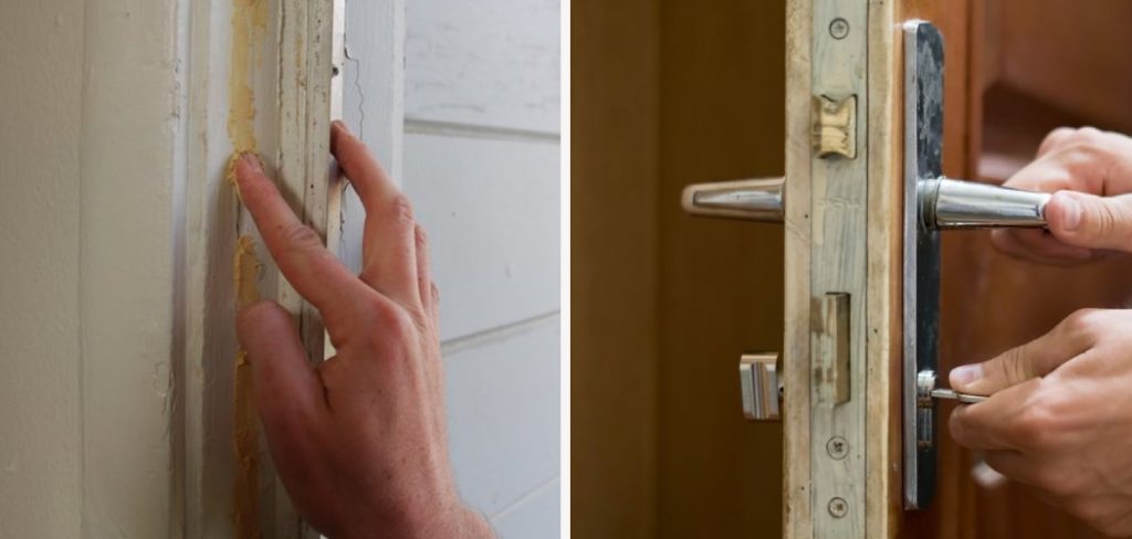 How to Repair Split Wood Door