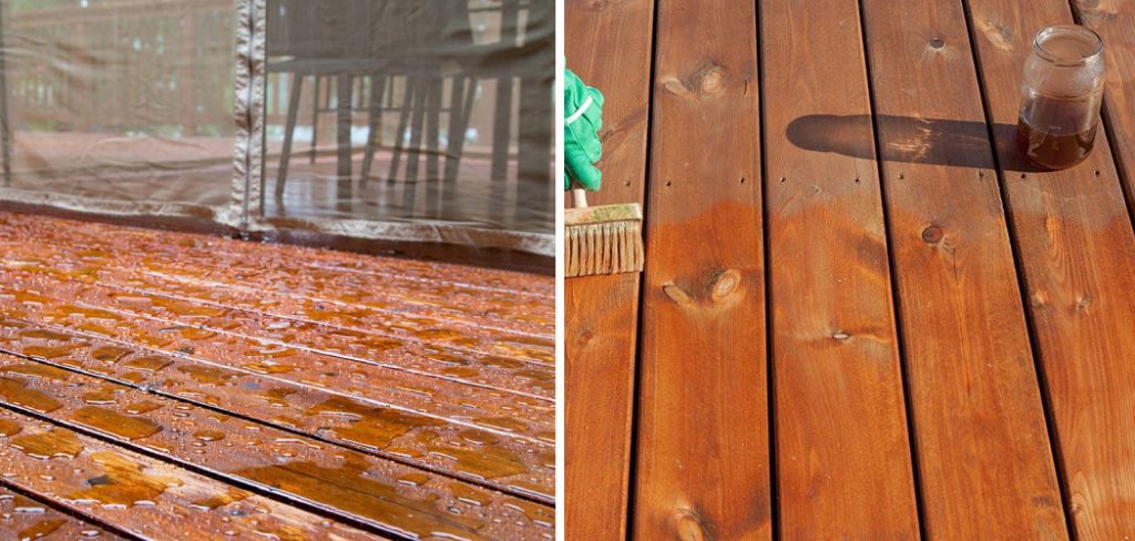 How to Waterproof Wood Deck