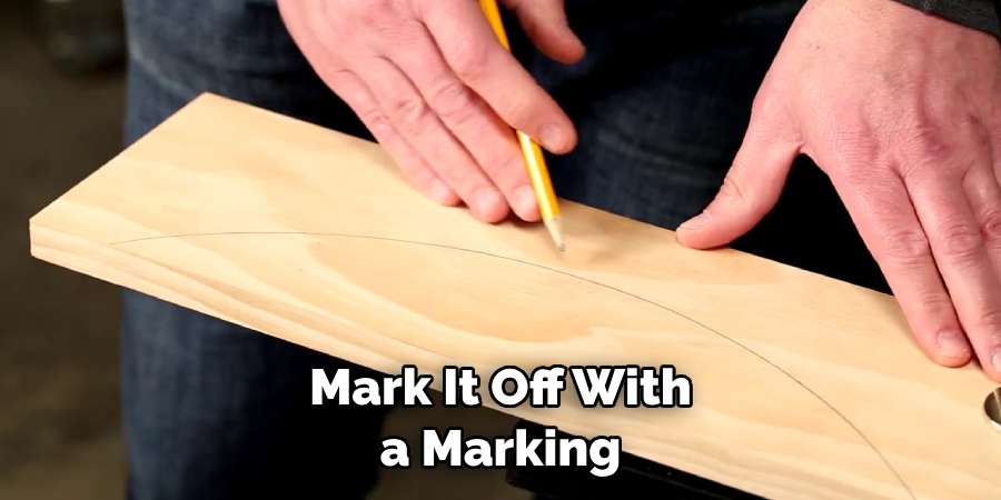 Mark It Off With a Marking 