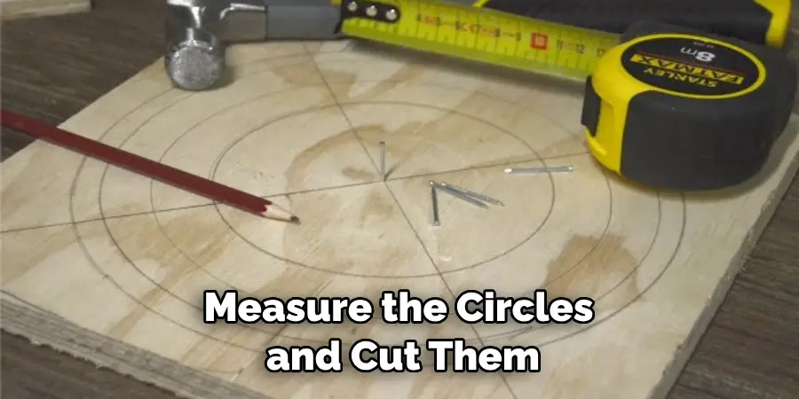 Measure the Circles and Cut Them