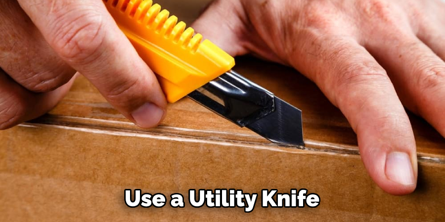 Use a Utility Knife