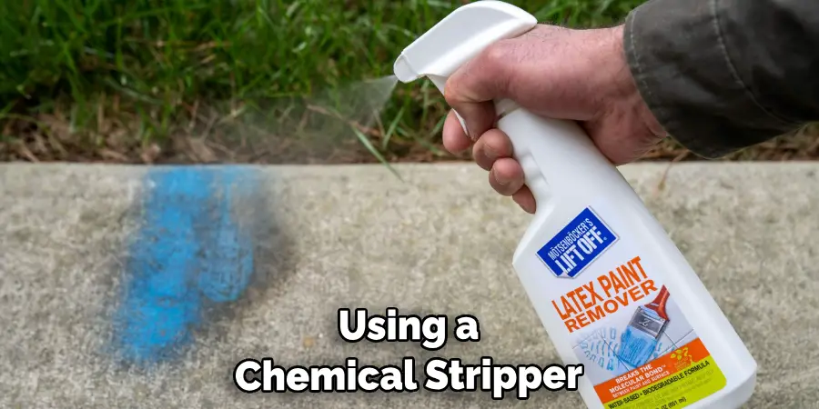 Using a Chemical Stripper