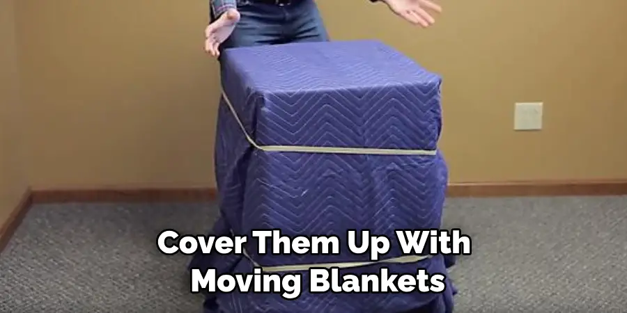 cover them up with moving blankets