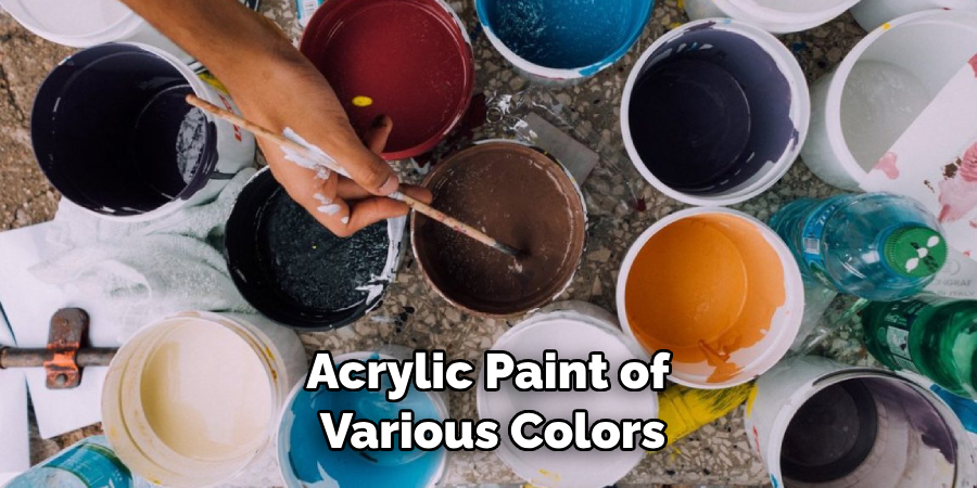 Acrylic Paint of Various Colors