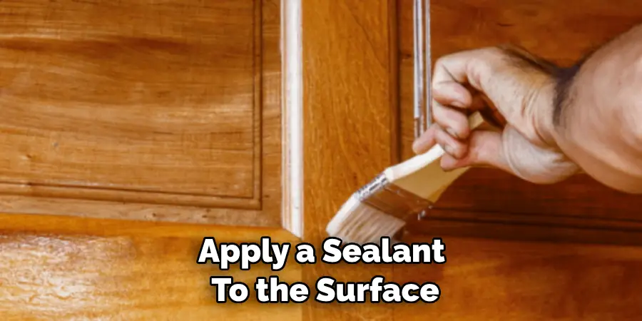 Apply a Sealant to the Surface