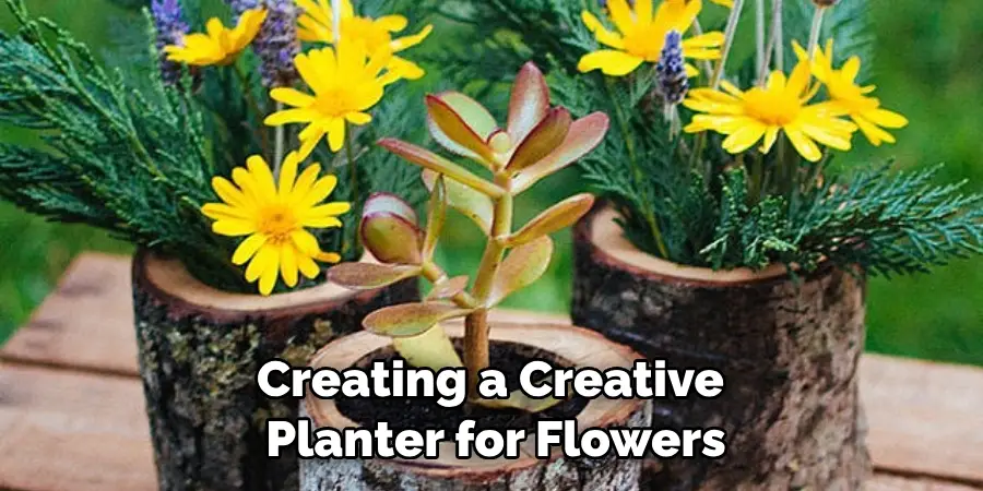 Creating a Creative Planter for Flowers