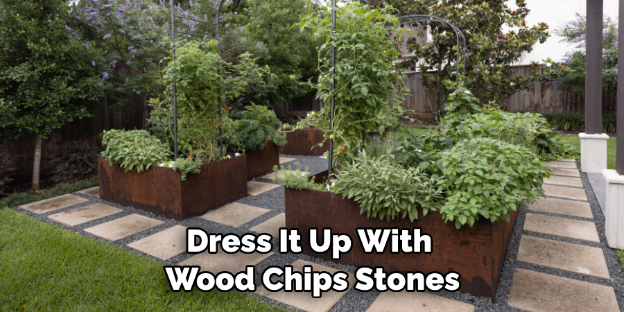 Dress It Up With Wood Chips Stones