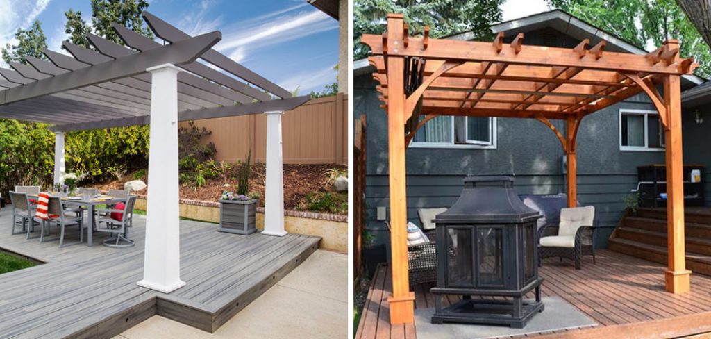 How to Paint a Pergola