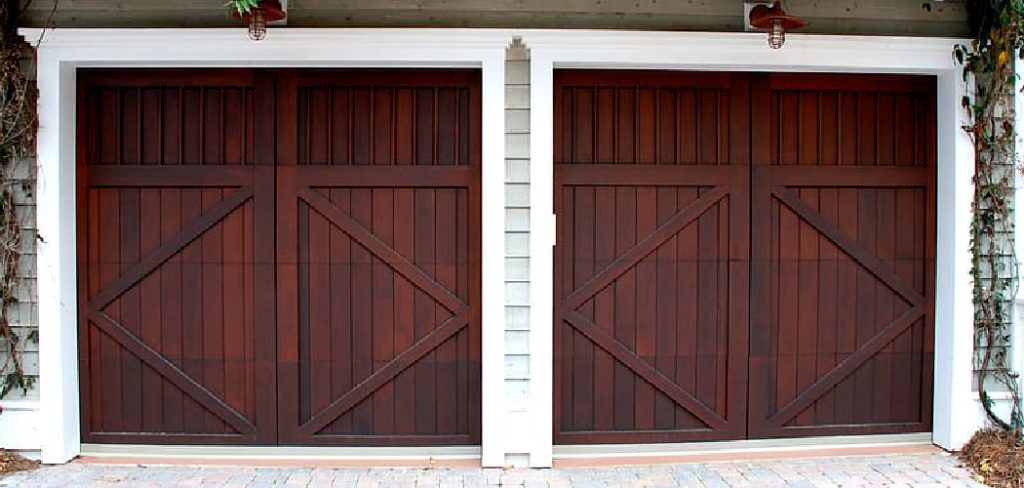 How to Repair Wood Garage Door