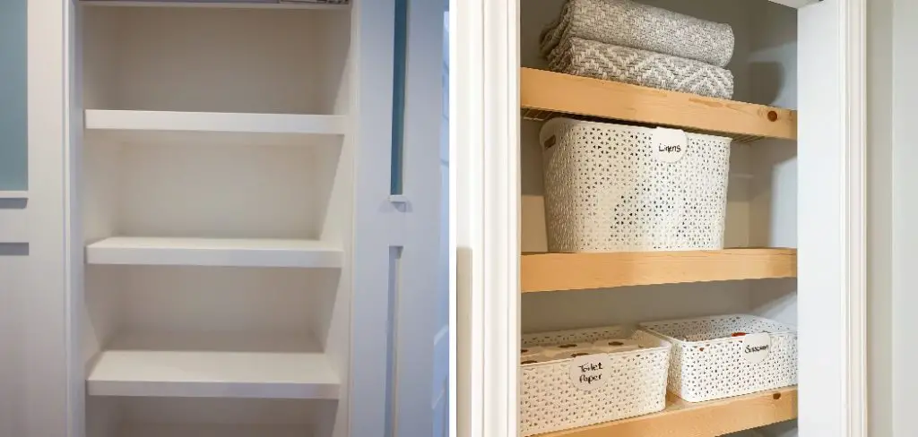 How to Replace Wire Shelves With Wood