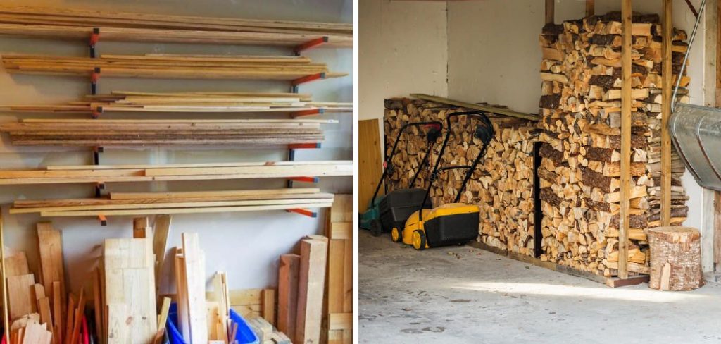 How to Store Wood in Garage