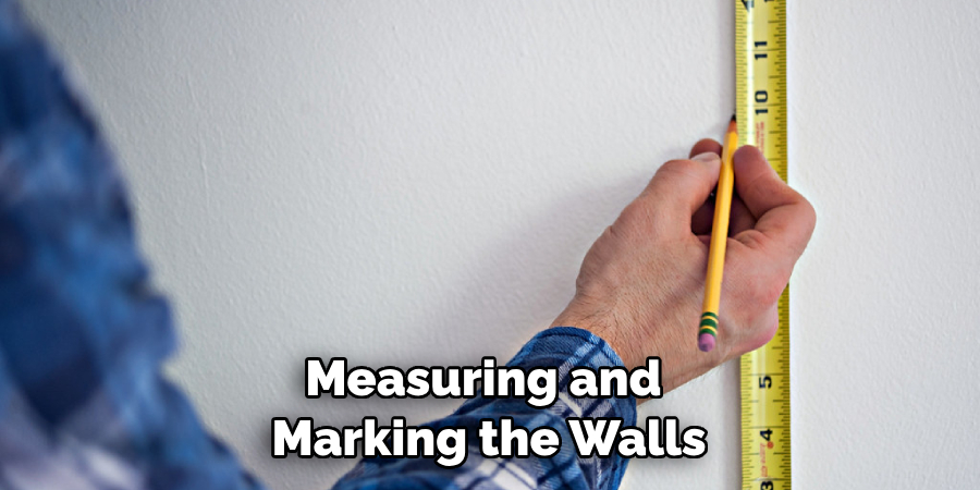 Measuring and Marking the Walls