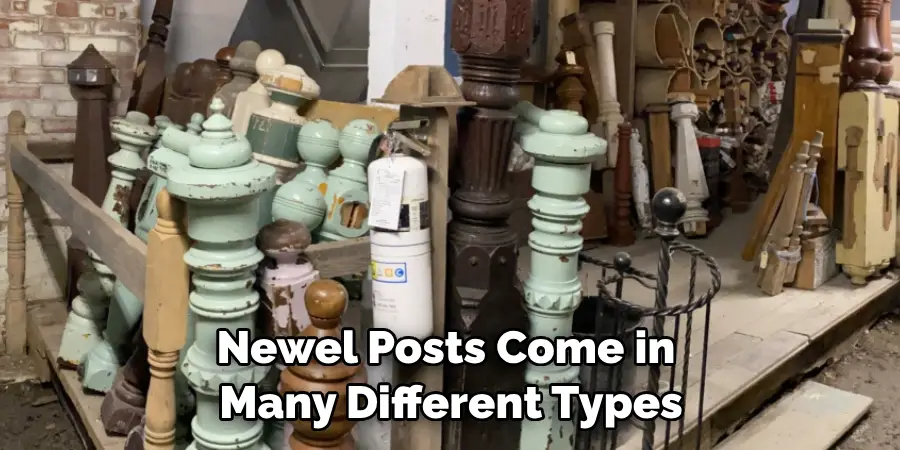 Newel Posts Come in Many Different Types