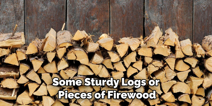 Some Sturdy Logs or Pieces of Firewood