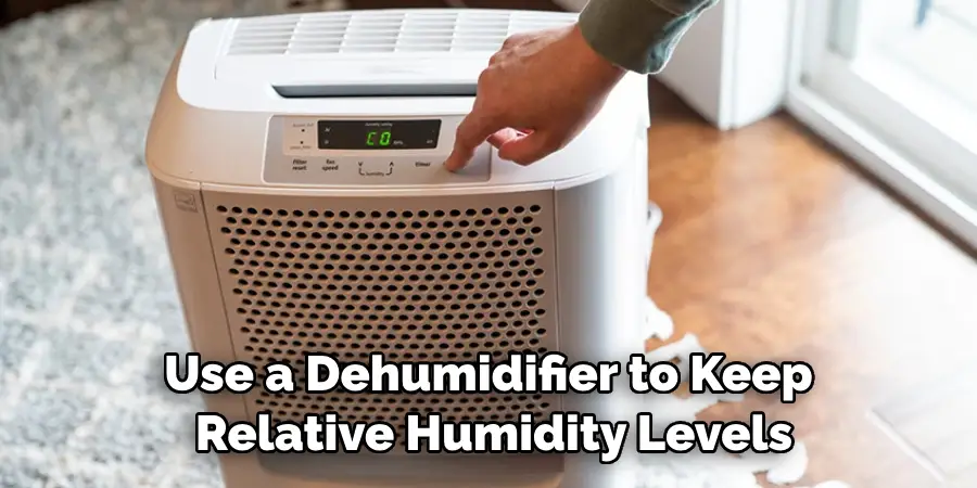 Use a Dehumidifier to Keep Relative Humidity Levels