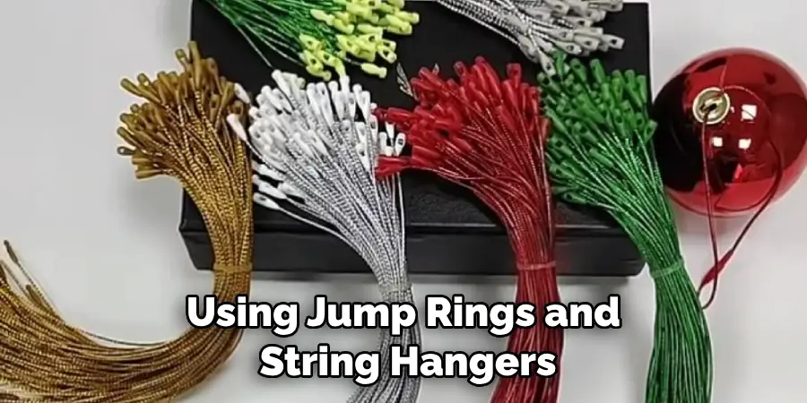 Using Jump Rings and String Hangers