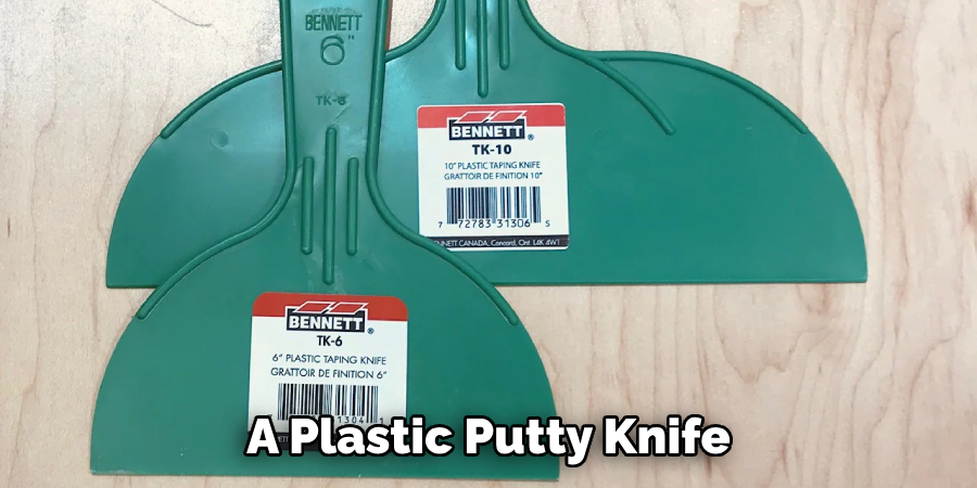 A Plastic Putty Knife
