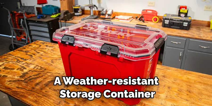 A Weather-resistant Storage Container