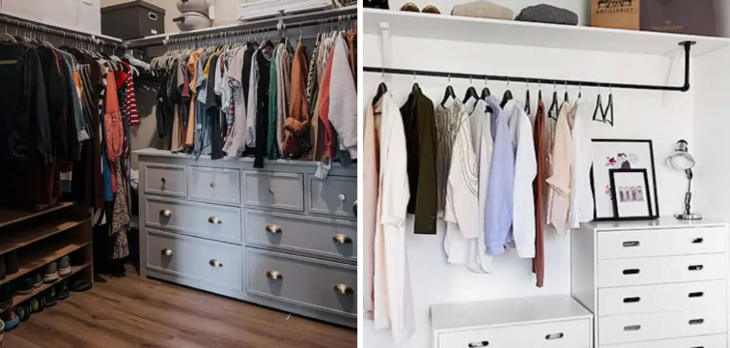 How to Fit a Dresser in a Closet
