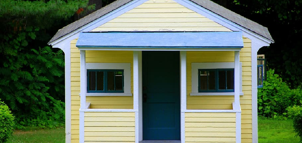 How to Paint a Wood House