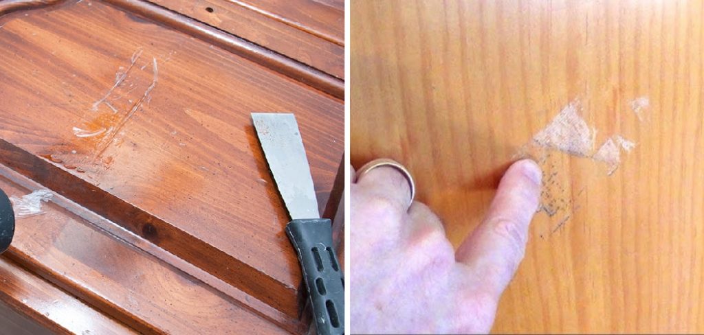 How to Remove Sticky Residue From Wood Veneer