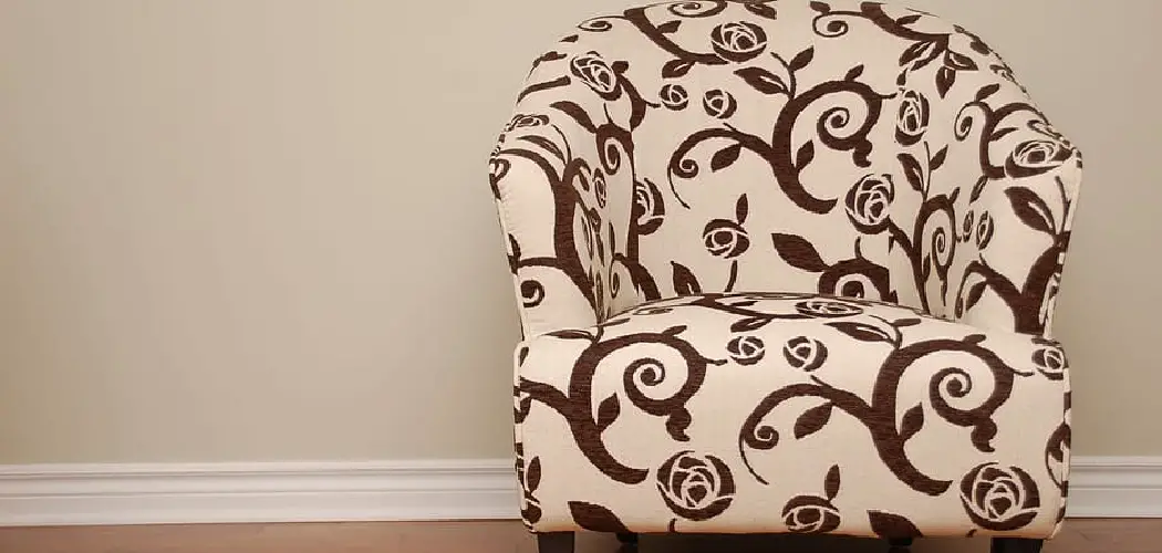 How to Reupholster a Barrel Chair