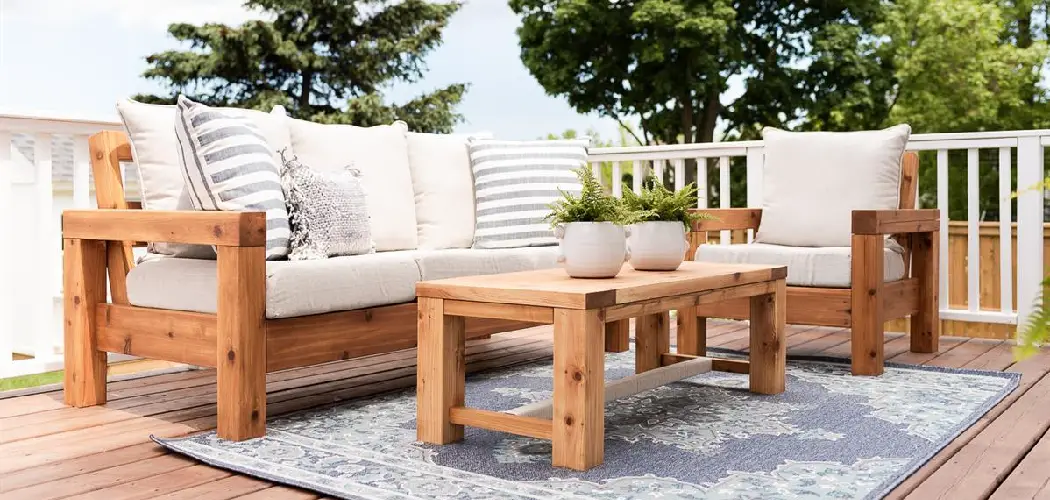 How to Weatherproof Wood Furniture for Outdoors