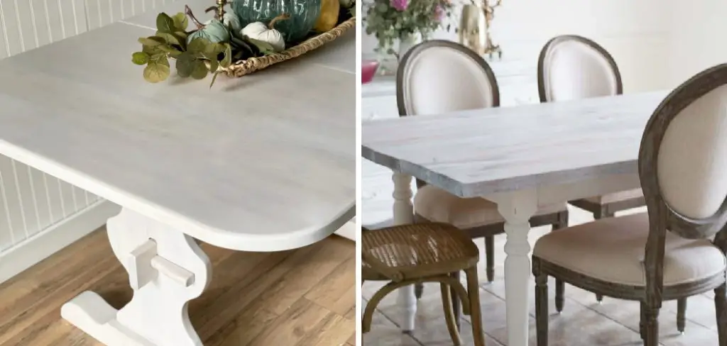 How to Whitewash a Table