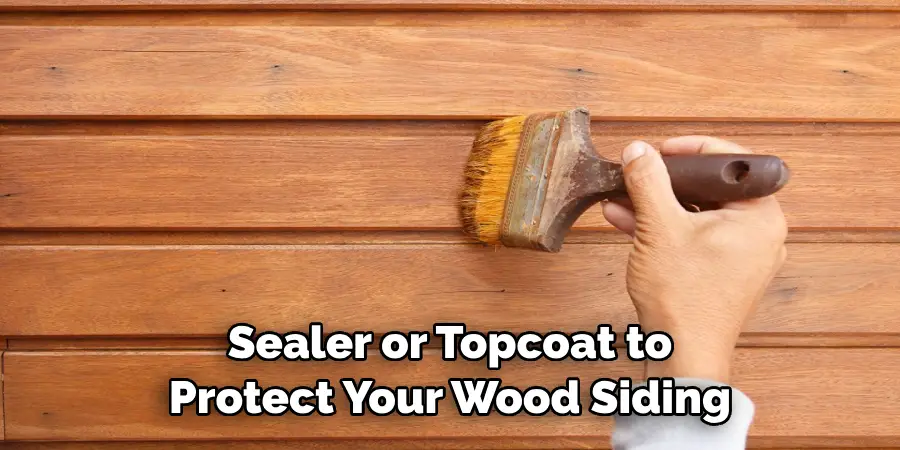 Sealer or Topcoat to Protect Your Wood Siding 