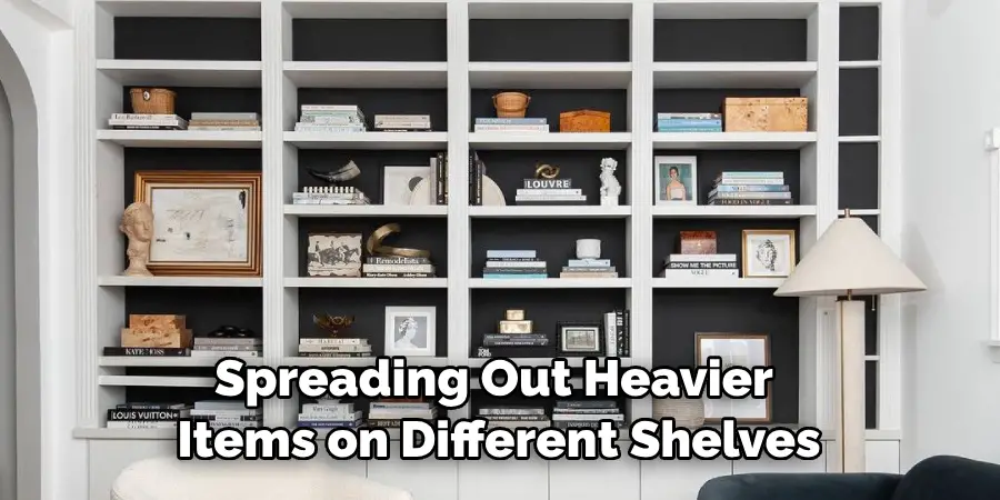Spreading Out Heavier Items on Different Shelves