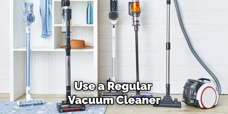 Use a Regular Vacuum Cleaner
