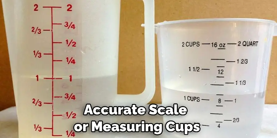 Accurate Scale or Measuring Cups