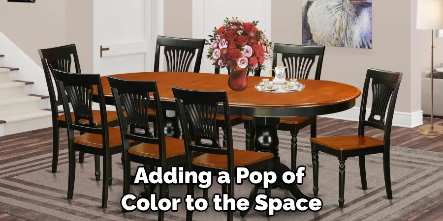 Adding a Pop of Color to the Space