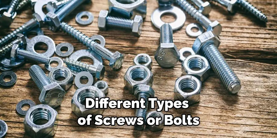 Different Types of Screws or Bolts