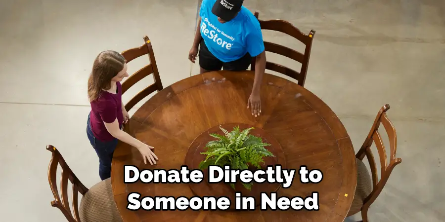 Donate Directly to Someone in Need