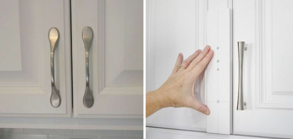 How to Fix Crooked Cabinet Handles
