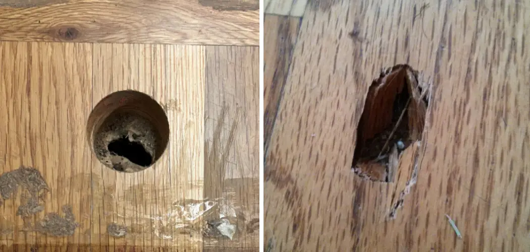 How to Fix Hole in Wood Floor