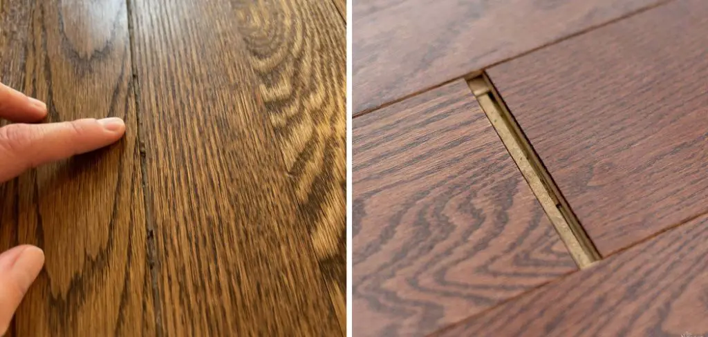 How to Fix Wood Floor Separating