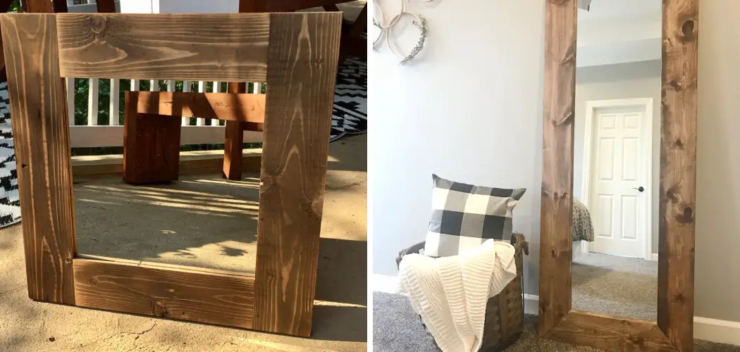 How to Make a Wood Mirror Frame