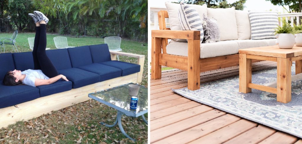 How to Make an Outdoor Couch