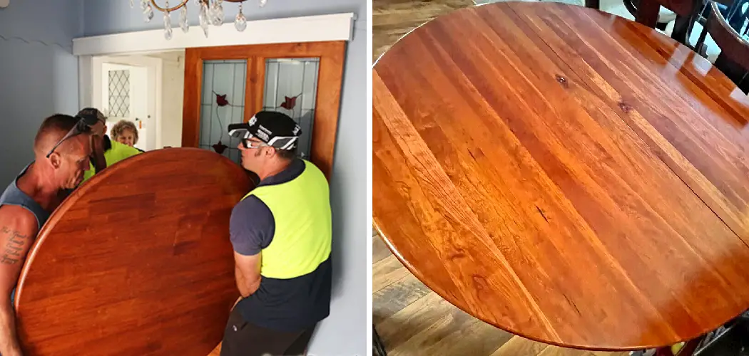 How to Move a Dining Room Table